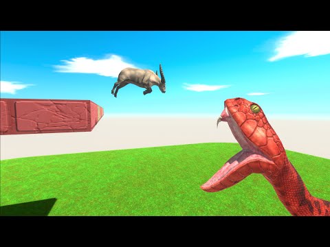 Dinosaurs or Jumping Animals over Reptiles? #2 - Animal Revolt Battle Simulator