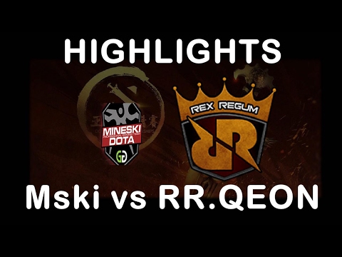 Mineski vs Rex Regum QEON DAC 2017 FULL Highlights Dota 2