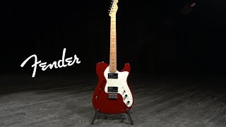 Video thumbnail for Fender Vintera 70s Telecaster Thinline, Candy Apple Red | Gear4music demo by Gear4music Guitars