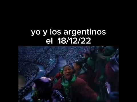 yo y los argentinos el día 18/12/22