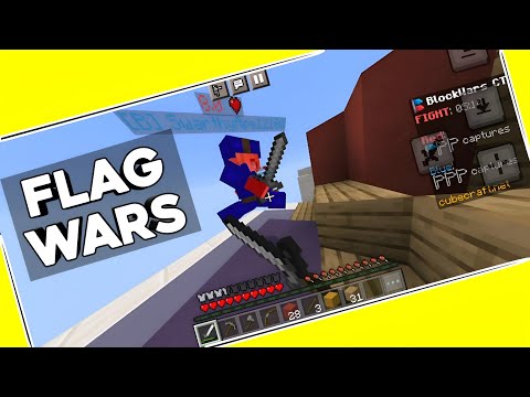 Gaming Vishal_426 - Minecraft Flag Wars || MCPE PvP 🔥 - Gaming Vishal 426