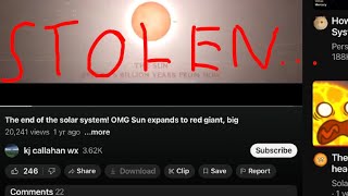 this guy just stole a video from someone
