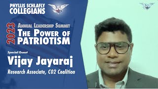 Vijay Jayaraj | Phyllis Schlafly Collegians 2023
