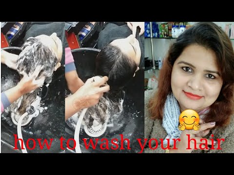 How to wash your hair properly(in hindi)
