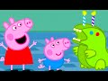 Peppa Pig Português Brasil El Cumpleaños De George Desenhos Animados