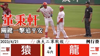 [情報] 2023/4/21 二軍先發