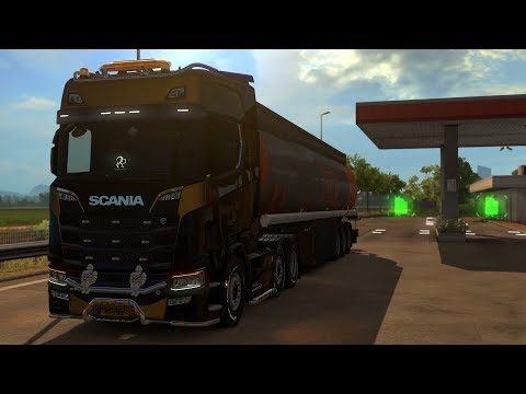 Euro Truck Simulator 2: Scania S Next Gen - Diesel From Livorno To Bologna /w G27 & Handcam