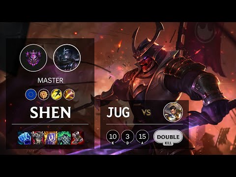 Shen Jungle vs Xin Zhao - EUW Master Patch 11.22