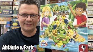 Turtle Mania (Pegasus Spiele) - Schildkröten Funspiel ab 5 Jahre - erinnert an Nacht der Magier