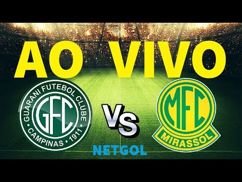 GUARANI X MIRASSOL AO VIVO - TROFÉU DO INTERIOR 2019