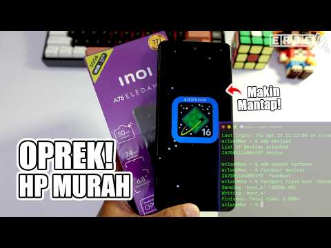 OPREK HP MURAH JADI MAKIN MANTAP & BISA UPDATE ANDROID TERBARU! - Custom ROM inoi A75 Elegance