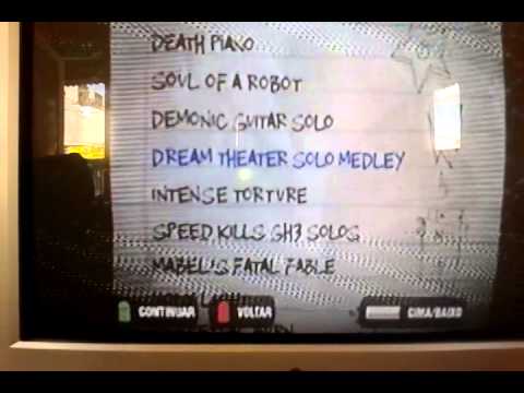 Guitar God Insane Version 2.0 Set List