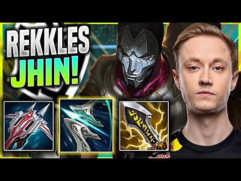 REKKLES PERFECT GAME WITH JHIN! - G2 Rekkles Plays Jhin ADC vs Kai'sa! | Season 11