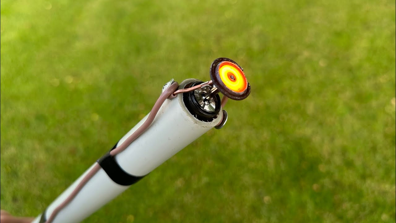 The Most Effective Way to Remove Lawn Weeds! DIY Electric Thermal Tool Invention
