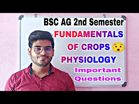 crop physiology bsc agriculture important questions crop physiology bsc agriculture 2nd semester