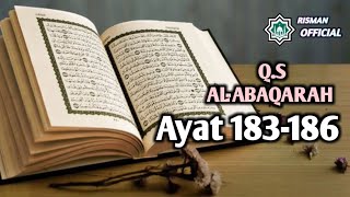 Download lagu SURAH AL-BAQOROH AYAT 183-186 , Suara nya mirip syeh misyari rasyid mp3 Download lagu SURAH AL-BAQOROH AYAT 183-186 , Suara nya mirip syeh misyari rasyid mp3