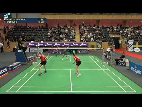 Match Point - Muroya / Sugiyama vs Sjoo / Sjoo - WD, SF - Swedish Open 2023