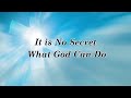 It Is No Secret What God Can Do -  Jimmy Swaggart & Jerry Lee Lewis