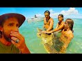 A WILD MENS HUNT with Aboriginal men of Minjerribah | Nth Stradbroke, AUSTRALIA