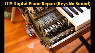 Video thumbnail for DIY Digital Piano Repair (Keys Not Working) Casio Privia PX-110 by Gishin' Around