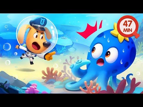 Mimic Octopus | Educational Videos for Preschoolers | Kids Cartoon | Sheriff Labrador