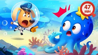 Mimic Octopus | Educational Videos for Preschoolers | Kids Cartoon | Sheriff Labrador