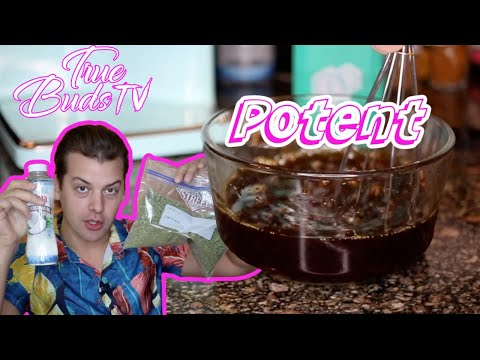 How To Make Cannabis Infused Liquid Coconut Oil | Potent Liquid Cannabis Coconut Oil