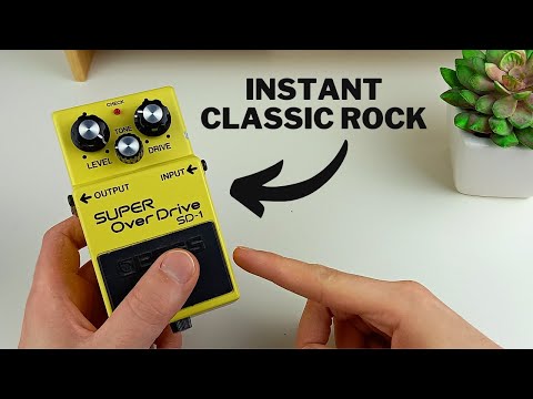 Boss SD-1 Super OverDrive (Silver Label) 1997 - Present - Yellow image 8