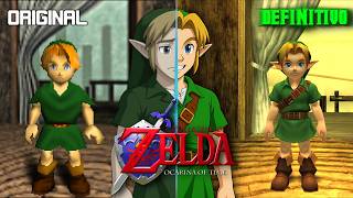 A MELHOR FORMA de jogar The Legend of Zelda: Ocarina of Time ( N64 vs GC vs 3DS vs PC )