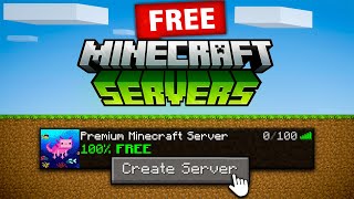 How to get a FREE Minecraft Server (2023)