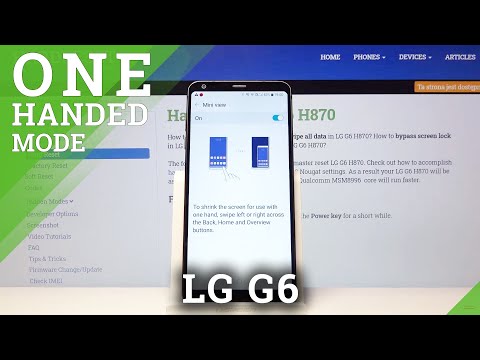 How to Activate One Hand Mode in LG G6 - Resize Android Display