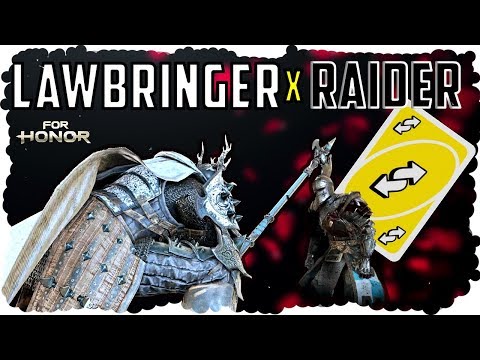 LAWBRINGER Performing RAIDER's EXECUTIONS!! - For Honor