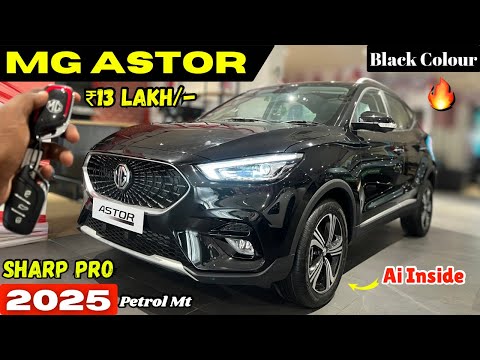 Astor Sharp Pro 🔥 Black Colour 🖤 Review | Mg Astor Sharp Pro 2025