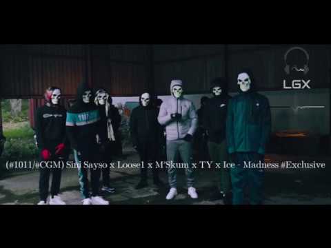 (#1011 / #CGM) Sini Sayso x Loose1 x M'Skum x TY x Ice - Madness #Exclusive