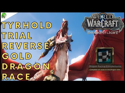 Dragonflight Tyrhold Trial Reverse Gold Dragon Race