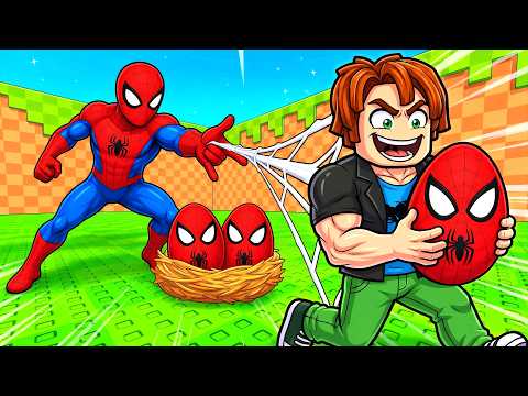 I Stole SPIDERMAN Eggs In Steal an Egg!