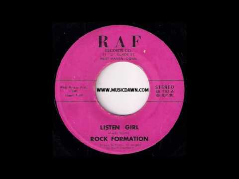 Rock Formation - Listen Girl [R A F] Obscure Private Psych Funk Rock 45 Video