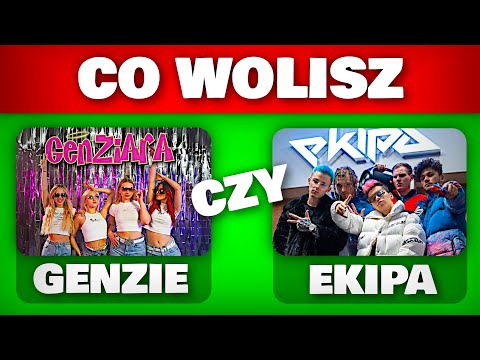 ❓ CO WOLISZ ❓ 🤯 TRUDNE DECYZJE 🤯 💜 EDYCJA GENZIE 💜