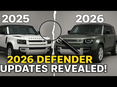 Land Rover Defender 2026 Update Revealed - We Look at the new 2026 model at Goodwood Launch Event