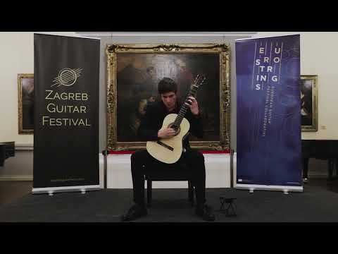 Samo Novak at Zagreb Guitar Festival 2019 Competition