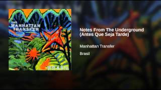 Notes From The Underground (Antes Que Seja Tarde)