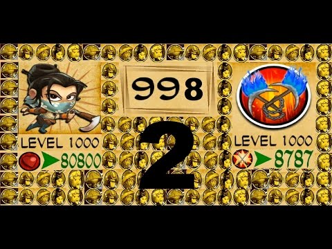 Samurai vs Zombies defense 2 - Kunoichi level 1000, Blades Level 1000, Wave 998 #2