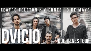 DVICIO “Se te olvido quererme” Teatro Teletón , SANTIAGO DE CHILE (10 Mayo 2019)