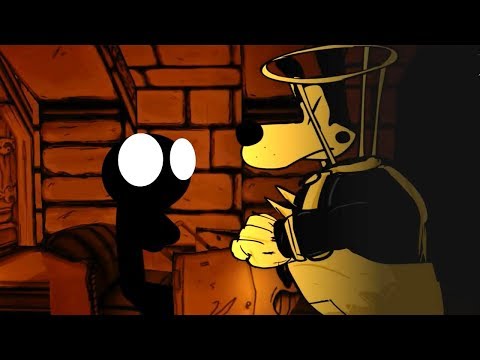 STICKMAN IN Bendy And The Ink Machine Animation CHAPTER 4