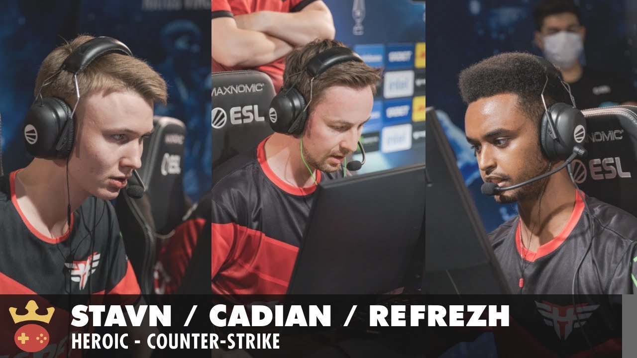 Video of Interview with stavn, cadiaN & refrezh from Heroic at ESL Pro League Season 14