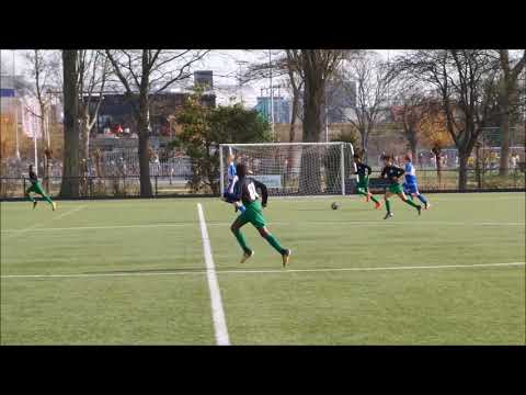 7-4-2018 1E helft competitie   DTA -RS JO13-1  vs  Waterwijk asc JO13-1
