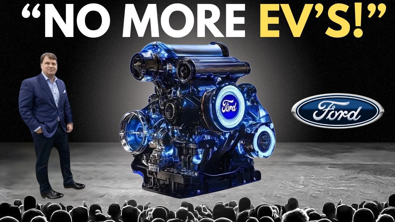 Ford CEO Reveals A Hydrogen Combustion Engine That Will Destroy EVs!