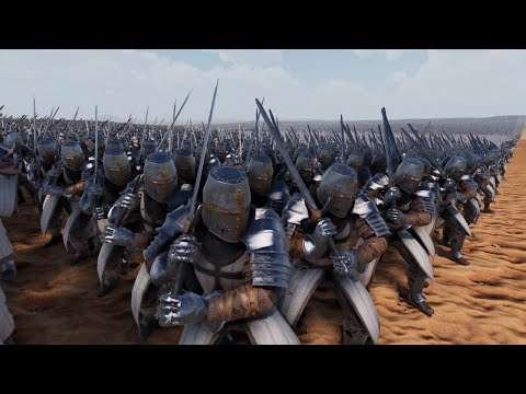 2 MILLION MEDIEVAL ARMY VS 300,000 WW2 AMERICAN SOLDIERS ARMY - Ultimate Epic Battle Simulator 2