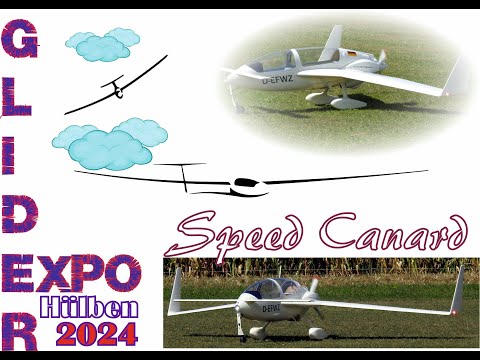 RC Speed Canard fliegt bei der GliderExpo 2024 in Hülben