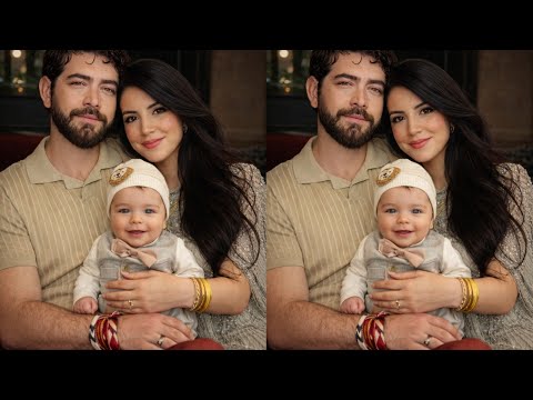 Barış Baktaş and his wife Gülüm Baktaş, their son Adar Doruk